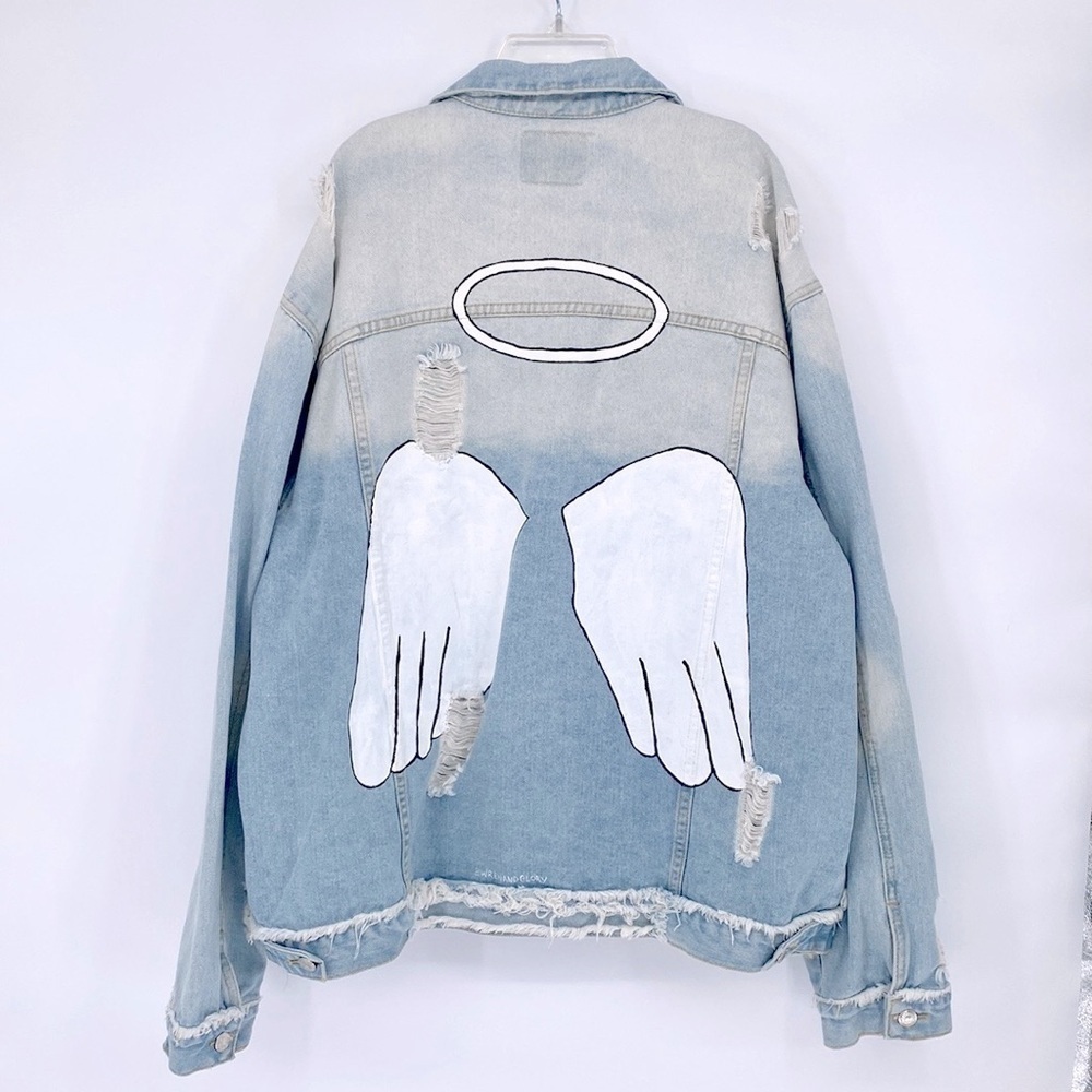 WREN+GLORY 'ANGEL' DENIM JACKET - Picture 4 of 15